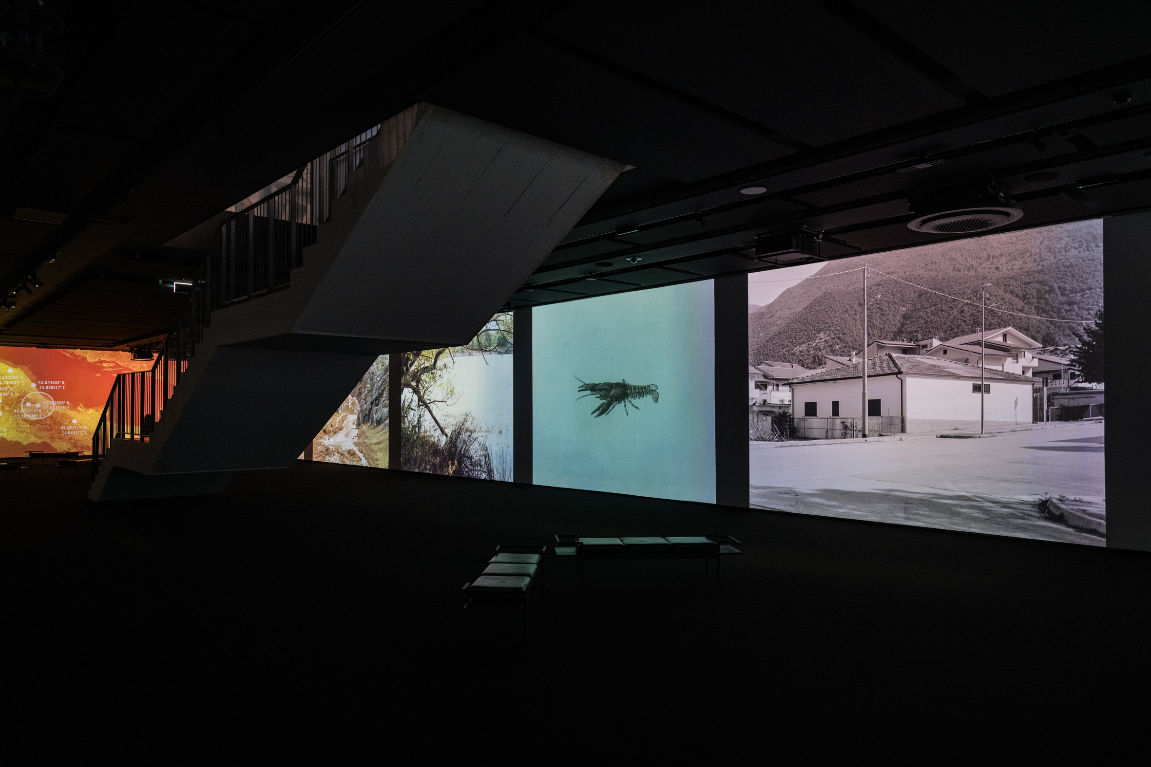  allestimento progetto "Cronache d'acqua"