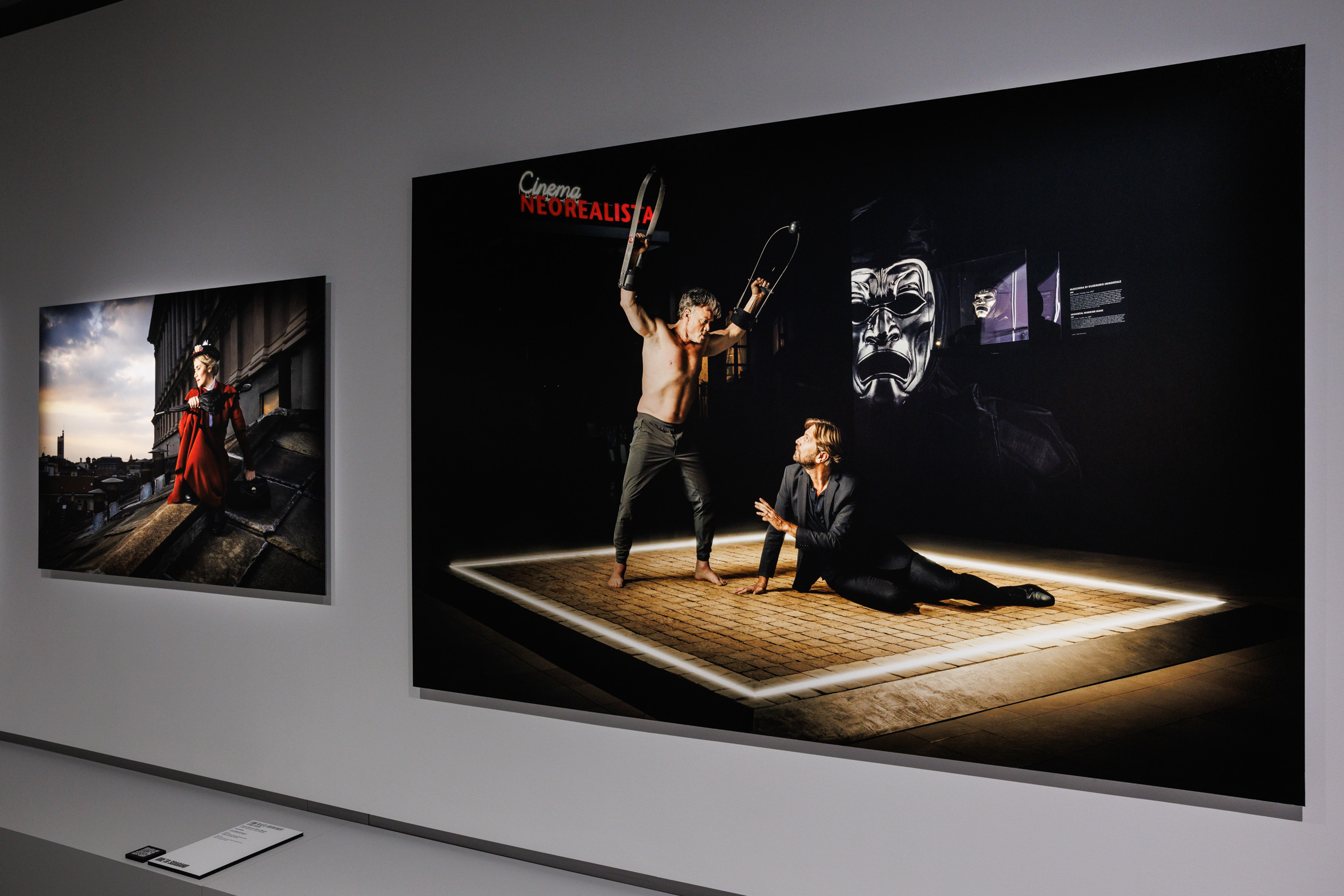  "Riccardo Ghilardi. Piano sequenza la Mole" allestimento