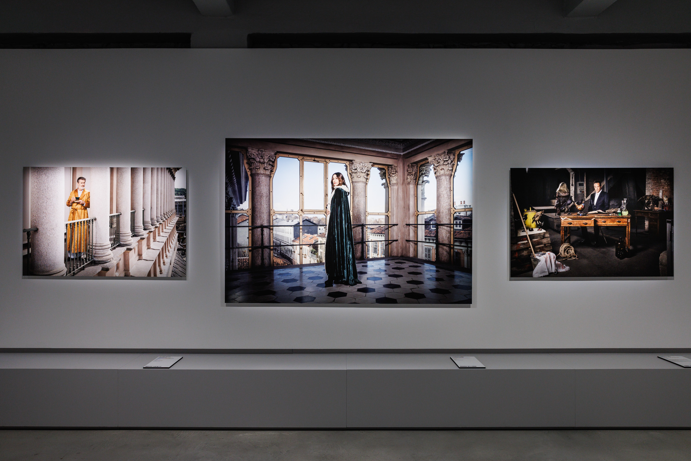  "Riccardo Ghilardi. Piano sequenza la Mole" allestimento di mostra 