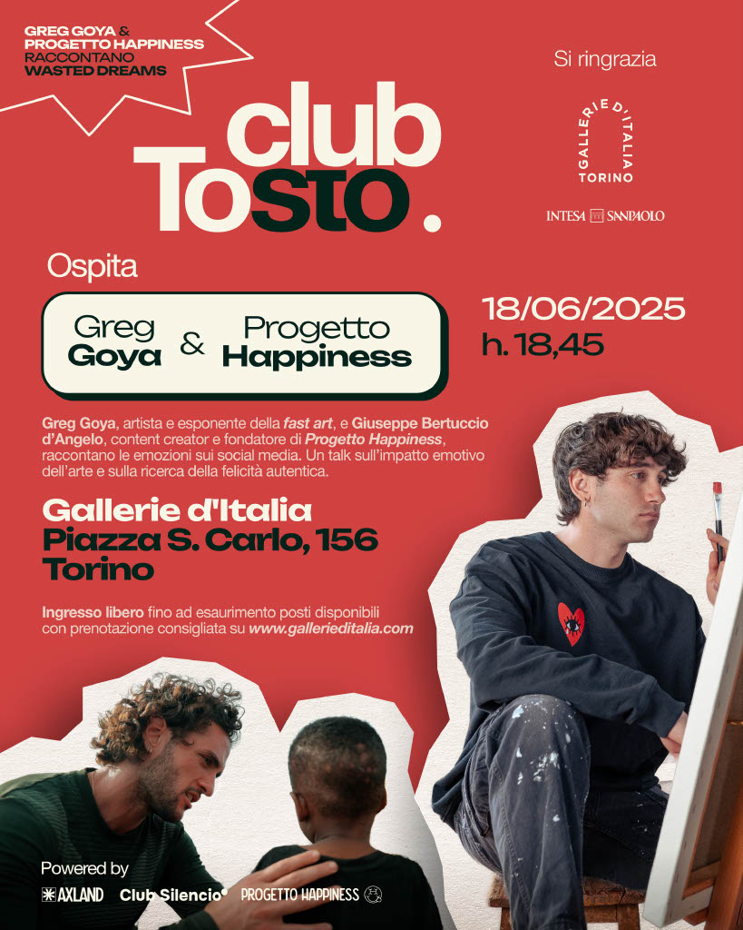 Arte che emoziona – con Greg Goya e Progetto Happiness