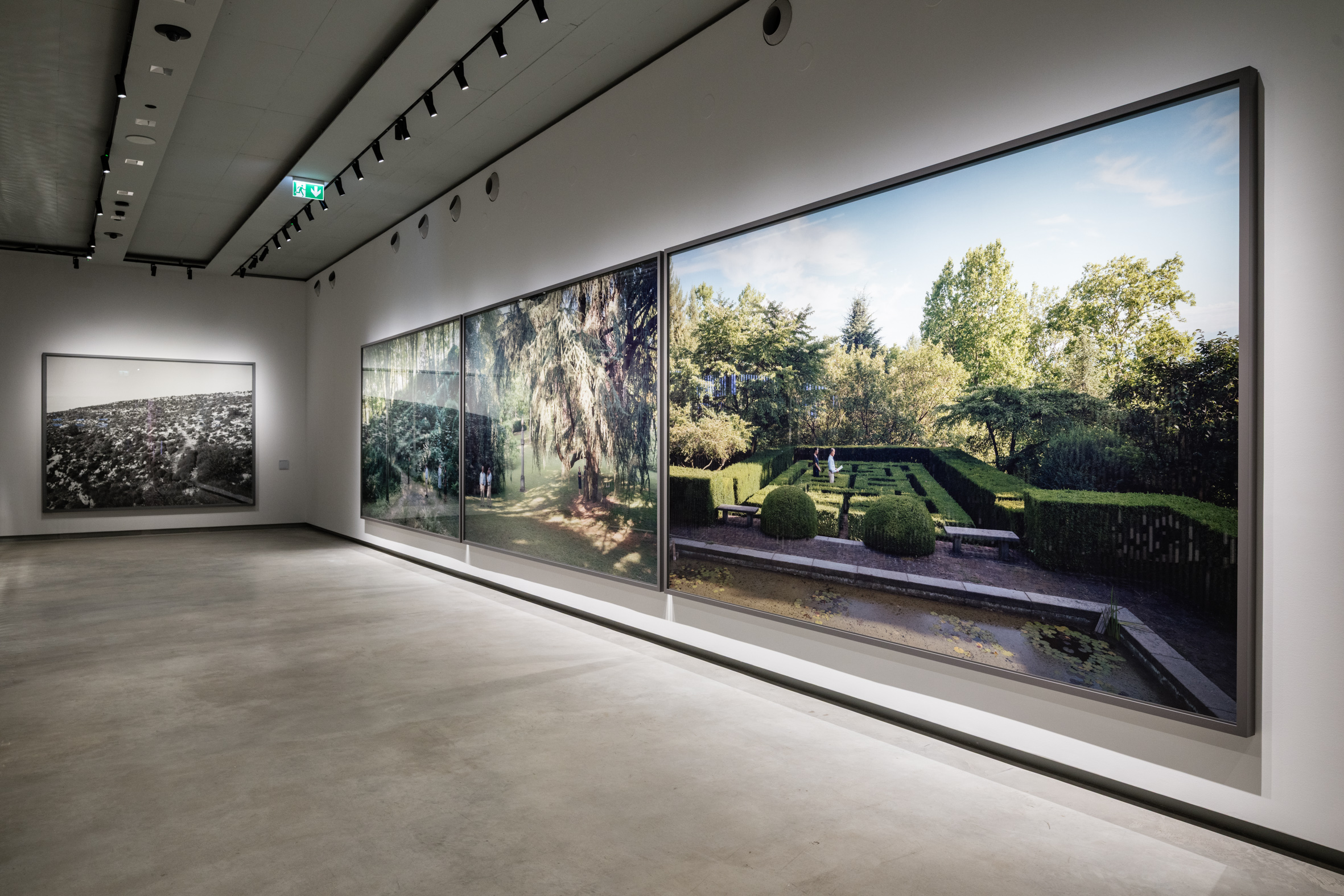 Fotografie della mostra "Jeff Wall. Photographs" a Torino