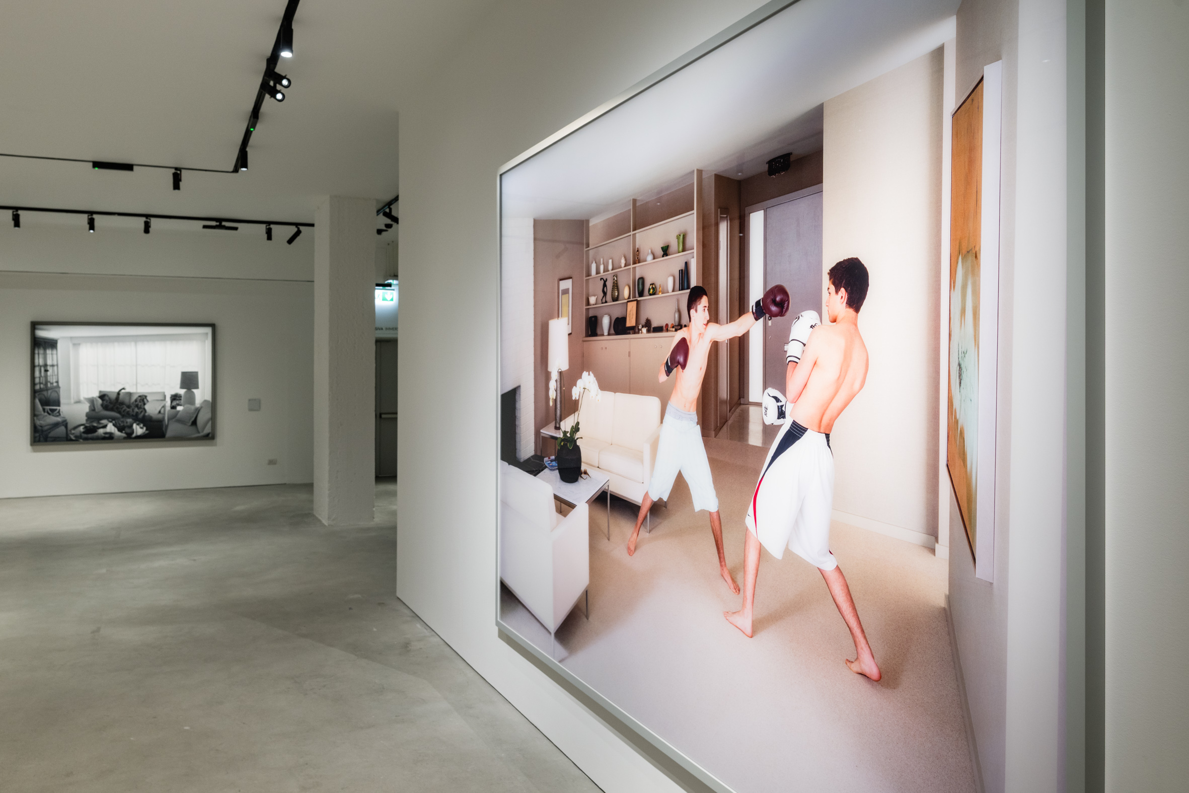 Fotografie della mostra "Jeff Wall. Photographs" a Torino