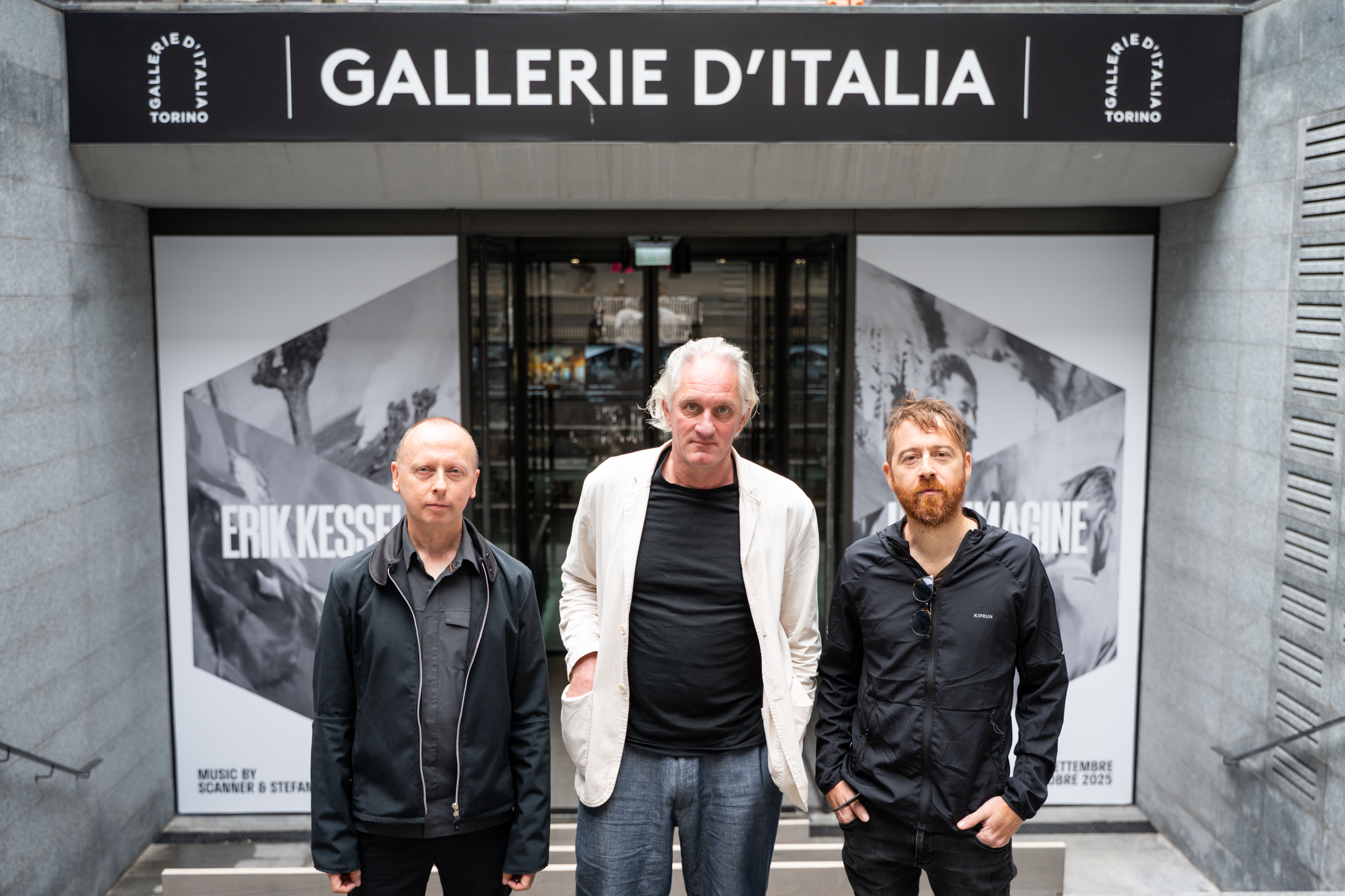 Erik Kessels, Robin Rimbaud (aka Scanner) e Stefano Pilia alle Gallerie d'Italia - Torino per la mostra ""Erik Kessels. Un'immagine"