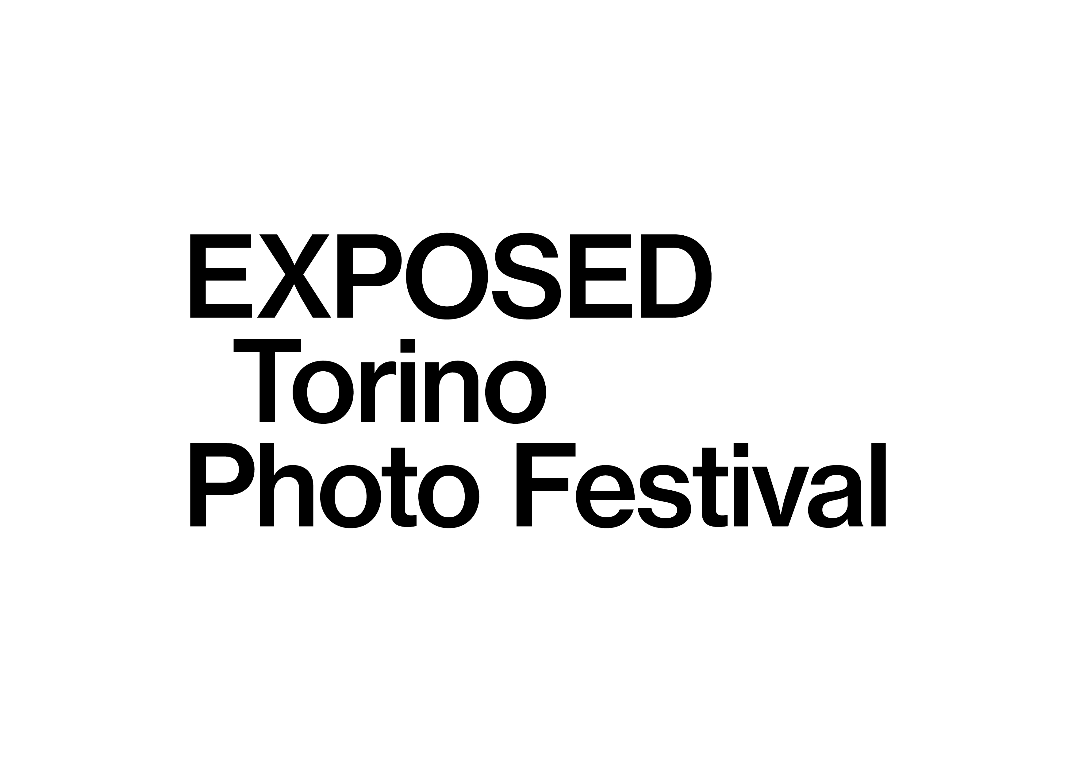 Logo EXPOSED - Torino Photo Festival