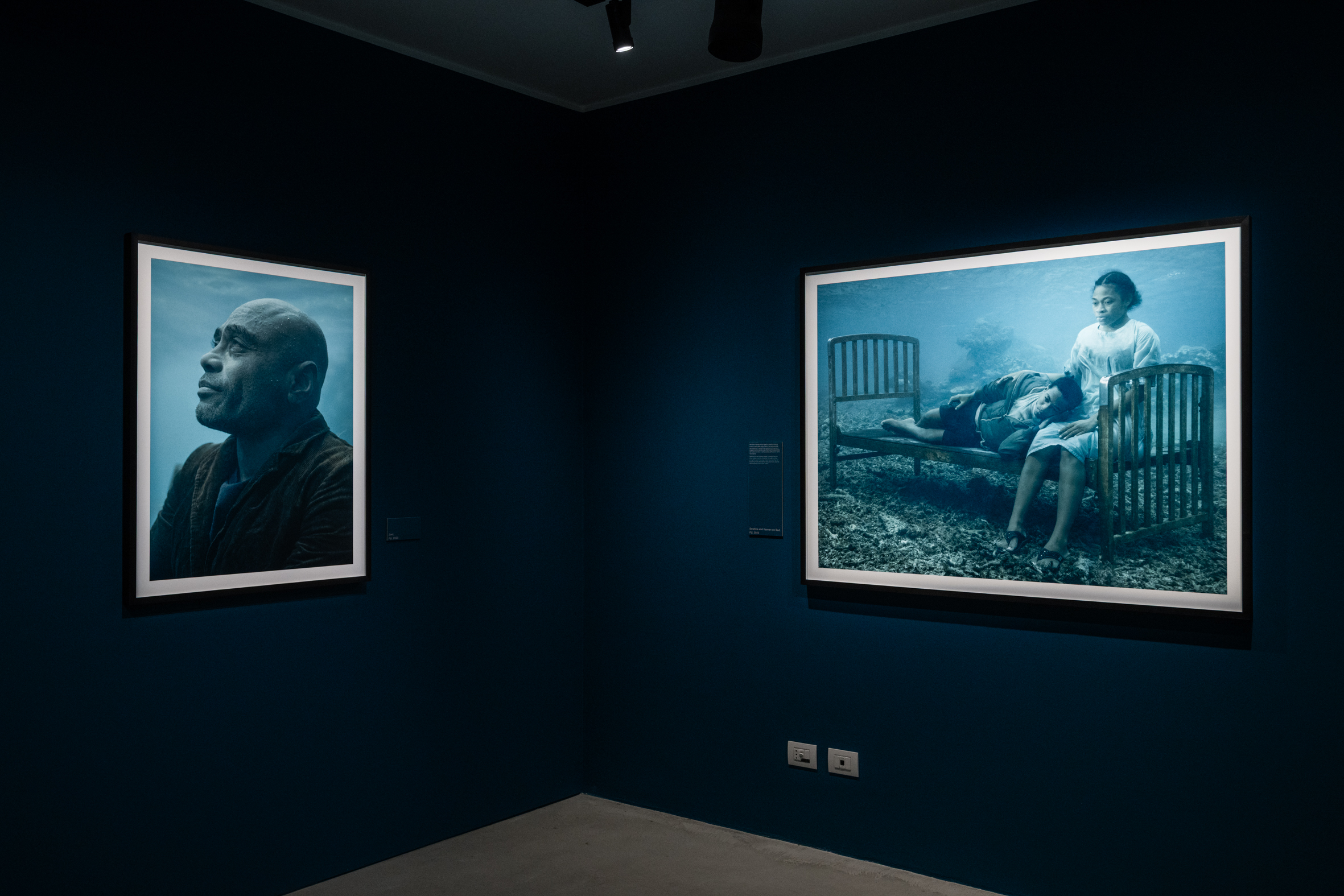 Fotografie della mostra "Nick Brandt. The Day May Break. La luce alla fine del giorno" alle Gallerie d'Italia - Torino
