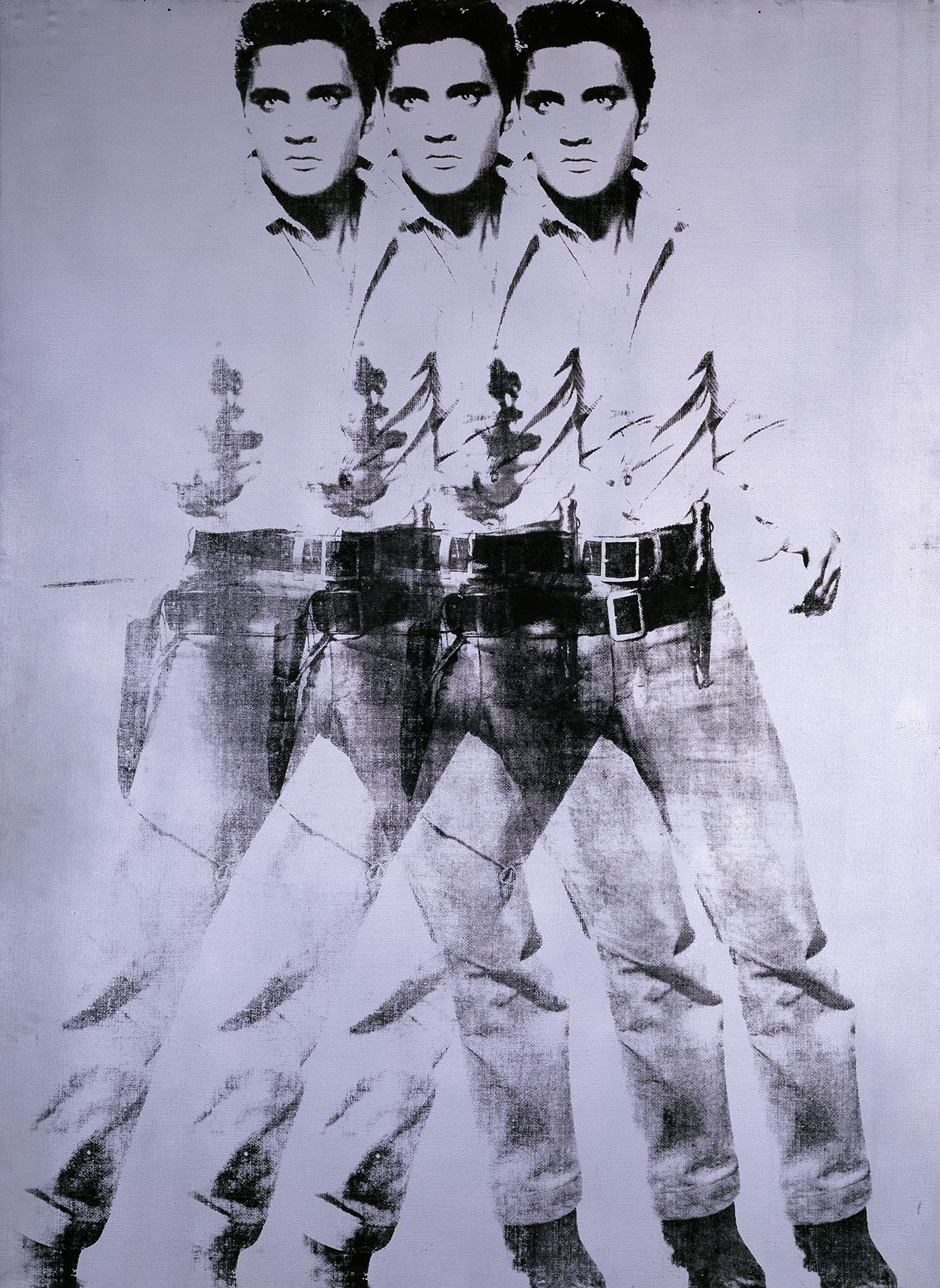 Andy Warhol, Triple Elvis, 1963.